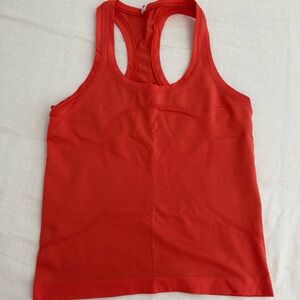 lululemon athletica Vibrant Red Tank Top